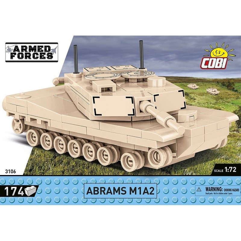 Cobi - Armed Force - Abrams M1A2 1:72 3106 Cobi - Armed Force - Abrams M1A2 1:72 3106